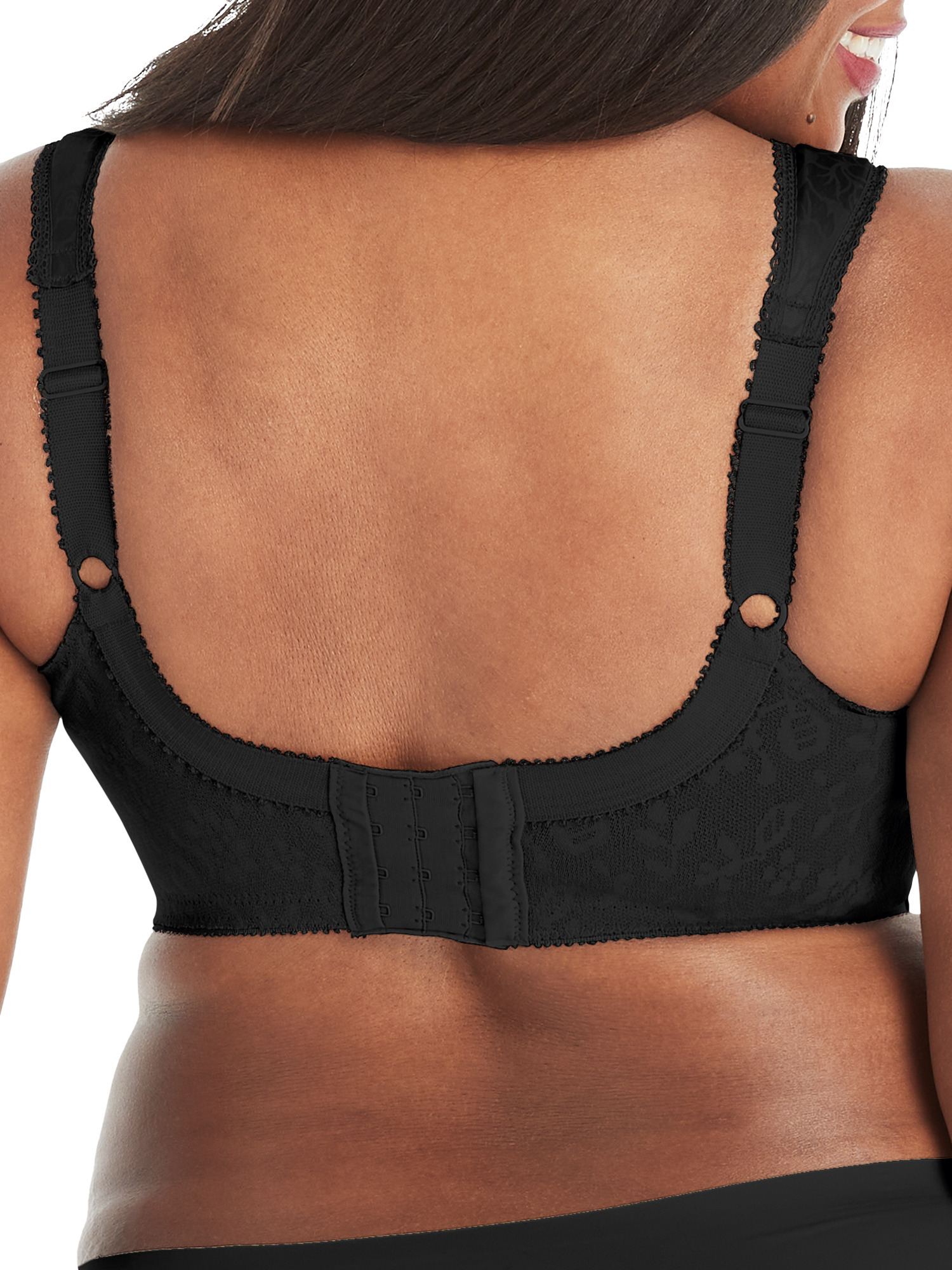 Playtex Women's Plus Size 18 Hour Original Comfort Strap Bra Black Size 36C  Bv for sale online